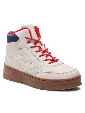 Nylon Red Nylon Red Sneakersy WAG1152105A-02 Béžová
