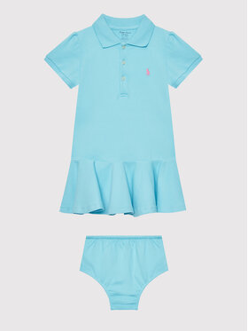 Polo Ralph Lauren Polo Ralph Lauren Sukienka codzienna 310698754037 Niebieski Regular Fit