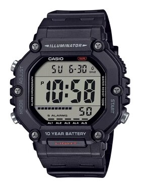 Casio Casio Zegarek AE-1600H-1AVEF Czarny
