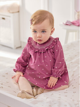 Mayoral Mayoral Rochie de zi 2.840 Violet Regular Fit