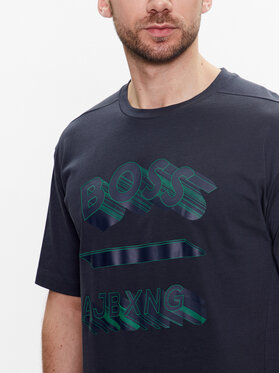 Boss Majica Talboa Aj 1 50488834 Mornarsko Modra Relaxed Fit