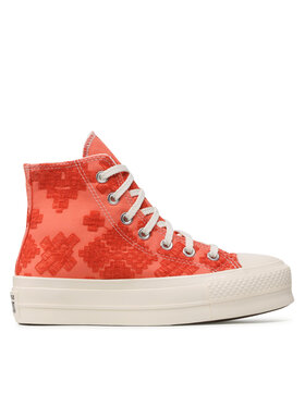 Converse Converse Кеди Chuck Taylor All Star Lift Festival Broderie A02233C Червоний
