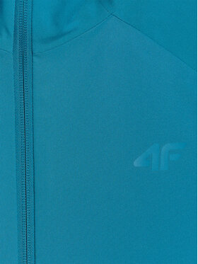 4F 4F Μπουφάν μεταβατικό MULTI ACTIVE Τυρκουάζ Regular Fit