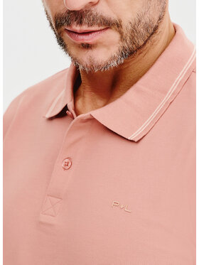 Pako Lorente Pako Lorente Polo P25SF-TX-004 Koralowy Classic Fit