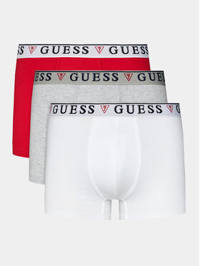 Guess Guess Комплект 3 чифта боксерки U97G01 KCD31 Червен