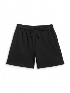 4F 4F Szorty sportowe BASIC+ Czarny Regular Fit