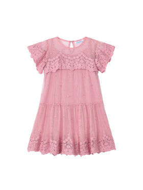 Mayoral Mayoral Vestito elegante 3909 Rosa Regular Fit