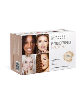 Sampure Minerals Sampure Minerals Picture Perfect Zestaw do makijażu Beige
