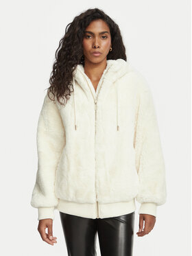 Guess Guess Futro W6BL98 W5896 Kremowy Regular Fit