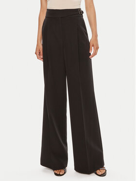 Liu Jo Liu Jo Pantaloni din material CA4200 T2200 Negru Relaxed Fit
