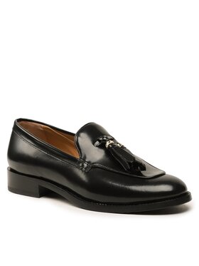 Max Mara Max Mara Polobotky Menloafer 23452603376 Černá