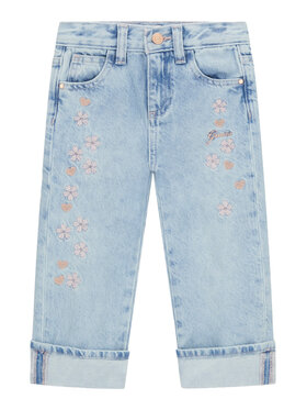 Guess Guess Jeansy K6GA02 D45E0 Niebieski Relaxed Fit