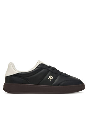 Tommy Hilfiger Tommy Hilfiger Sneakersy Heritage Shiny FW0FW08823 Čierna