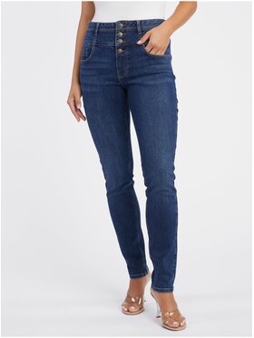 Orsay Orsay Jeansy 311876548000__38 Niebieski Slim Fit