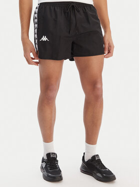 Kappa Kappa Pantaloni scurți pentru înot Banda Cali 304S6G0 Negru Regular Fit