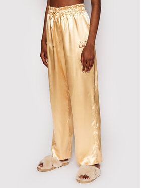 PLNY LALA PLNY LALA Pantalone del pigiama Susan PL-SP-A2-00001 Oro
