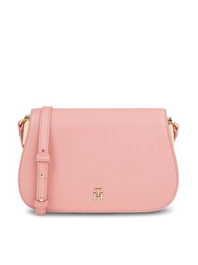 Tommy Hilfiger Tommy Hilfiger Geantă Th Spring Chic Flap Crossover AW0AW15974 Roz