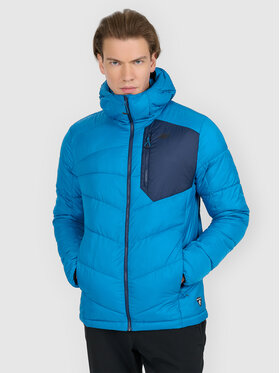 4F 4F Kurtka outdoor HALNY Niebieski Regular Fit