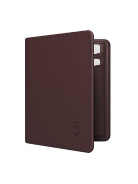 James Hawk James Hawk Mały Portfel Męski Męski skórzany portfel slim z RFID Brązowy
