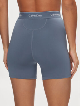 Calvin Klein Performance Športne Kratke Hlače 00GWS4L728 Modra Slim Fit