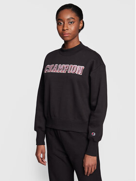 Champion Champion Pulóver 115439 Fekete Custom Fit