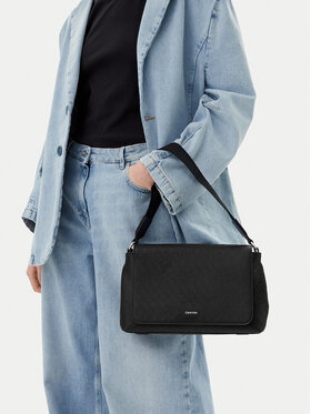 Calvin Klein Calvin Klein Handtasche Ck Must Satchel_Mono K60K613181 Schwarz