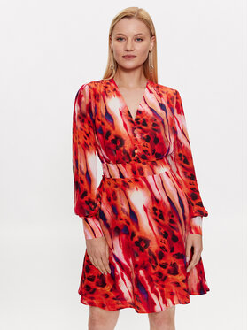 Marciano Guess Marciano Guess Každodenné šaty 3YGK92 9707Z Červená Regular Fit