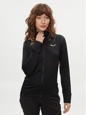 Salewa Salewa Bluză tehnică Puez 28522 Negru Slim Fit