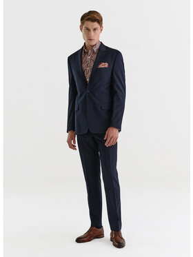 Pako Lorente Pako Lorente Marynarka P23SF-3G-012 Granatowy Slim Fit