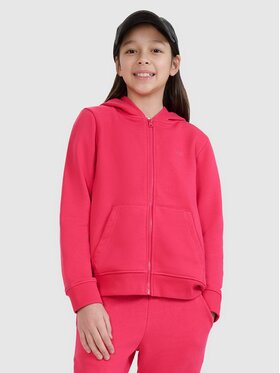 4F 4F Mikina 4FJWSS25TSWSF1706-55S Ružová Regular Fit