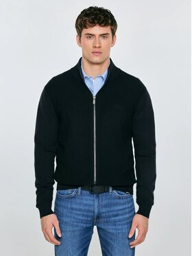 BIG STAR BIG STAR Sweter ANTON_906_160 Czarny Basic Fit
