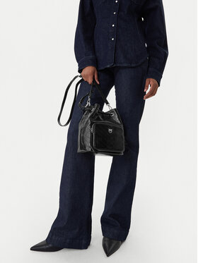 PINKO PINKO Rankinė Cargo Bucket Vitello Al 25-26 PLTT 105112 A2JC Juoda