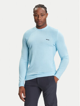 BOSS BOSS Пуловер K_Momentum 50541944 Светлосиньо Regular Fit