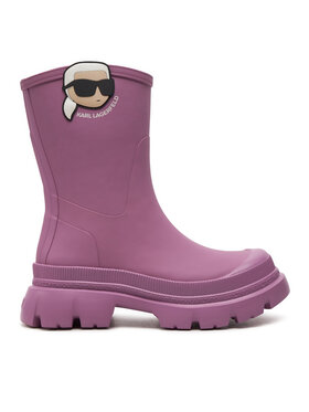 KARL LAGERFELD KARL LAGERFELD Guminiai batai Trekka KL43567 Rožinė