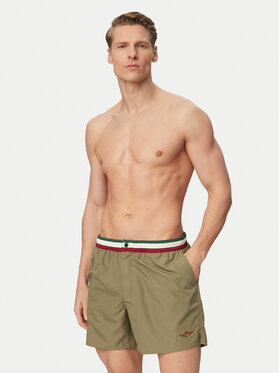 Aeronautica Militare Aeronautica Militare Pantaloncini da bagno 261BW0233UCT02967 Verde Regular Fit