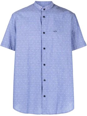 Armani Exchange Armani Exchange Koszula 3RZC28 ZN1BZ 85CG Niebieski Slim Fit