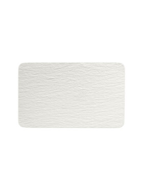 Villeroy & Boch Villeroy & Boch Talerz do serwowania Manufacture Rock Blanc Villeroy & Boch Biały