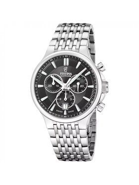 Festina Festina Hodinky F20093-4 Strieborná