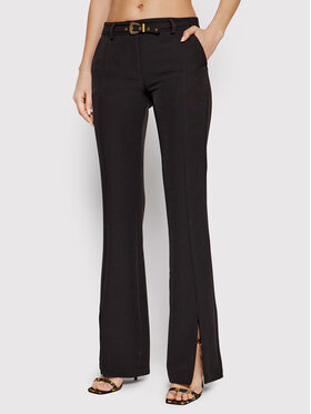 Versace Jeans Couture Versace Jeans Couture Kalhoty z materiálu 72HAA105 Černá Regular Fit