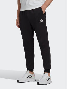 adidas adidas Pantaloni da tuta Essentials Fleece Regular Tapered Joggers HL2236 Nero Regular Fit