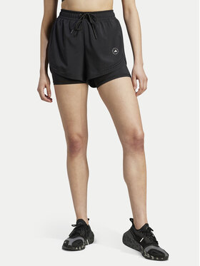 adidas by Stella McCartney adidas by Stella McCartney Sportske kratke hlače Stella McCartney TruePurpose 2-in-1 IB6824 Crna Regular Fit