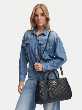 Guess Guess Rankinė Frances HWQG22 41060 Juoda