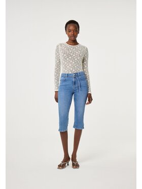 Fabienne Chapot Fabienne Chapot Top 5965-1607-101 Beżowy Slim Fit