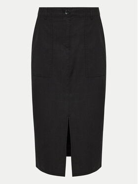 Olsen Olsen Midi suknja 16001365 Crna Regular Fit