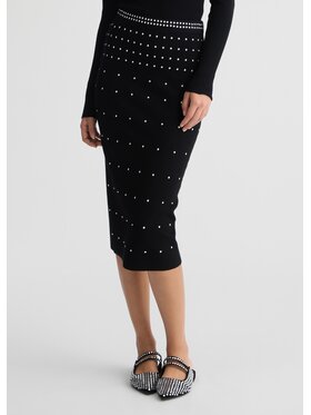 Liu Jo Liu Jo Gonna midi WA5207M Nero Regular Fit