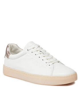 Calvin Klein Calvin Klein Сникърси Cupsole Lace Up Pearl HW0HW01897 Бял