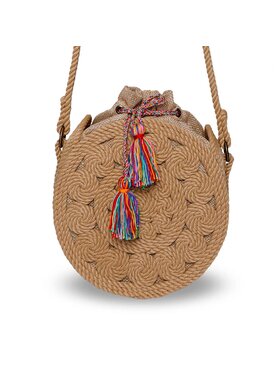 Bohonomad Bohonomad Дамска чанта Bohobag BOHOBAG-06 Бежов