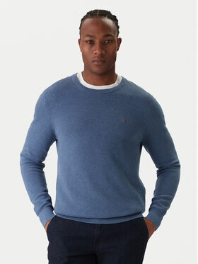Tommy Hilfiger Tommy Hilfiger Πουλόβερ Essential MW0MW36347 Μπλε Regular Fit