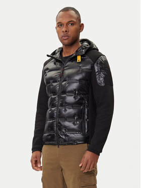 Parajumpers Parajumpers Vatovaná bunda Gyles 25WMPMHYQP01 Černá Regular Fit