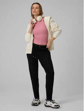 4F 4F Spodnie dresowe ESSENTIALS Czarny Regular Fit